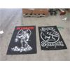 Image 1 : 20+ Heavy Metal Music Flags - Assorted