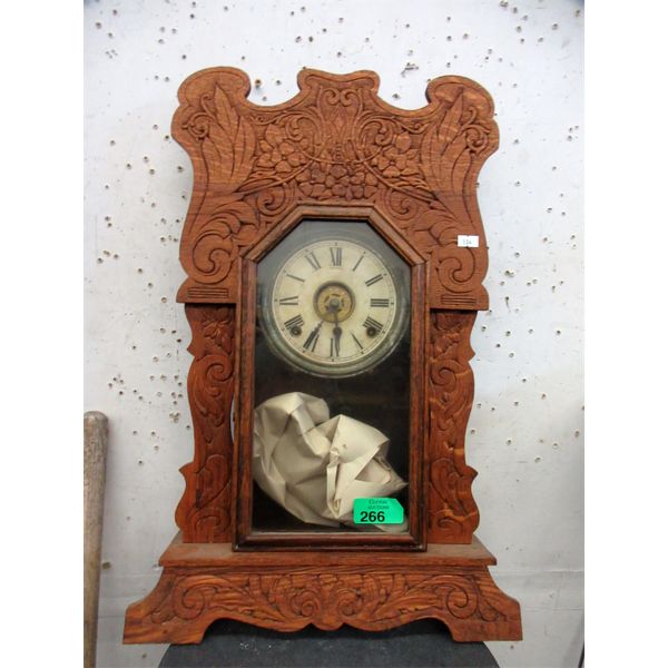 Vintage Sessions Carved Frame Wall Clock