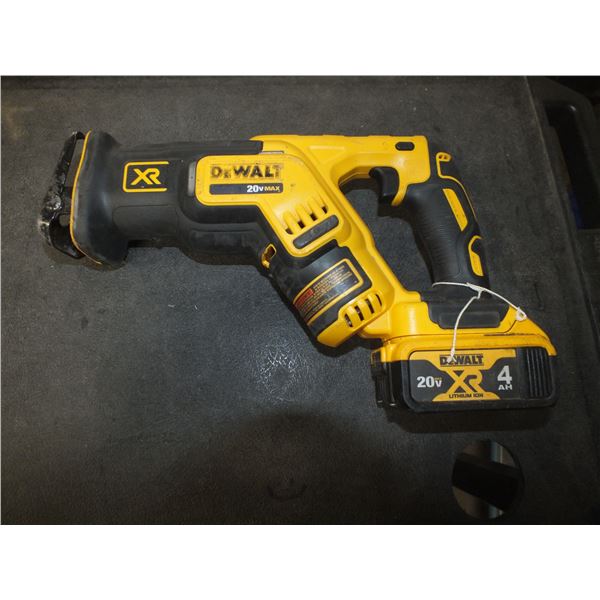 Dewalt 20 volt max Sawzall