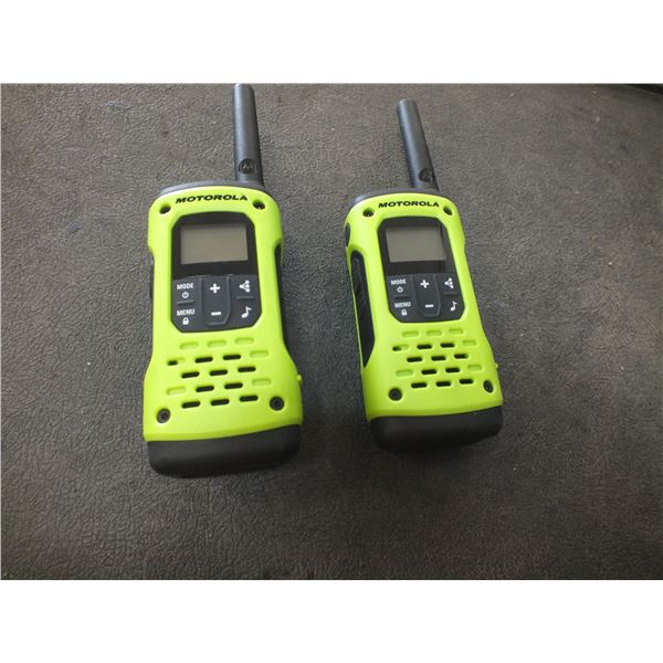 2 Motorola 2 way Radios