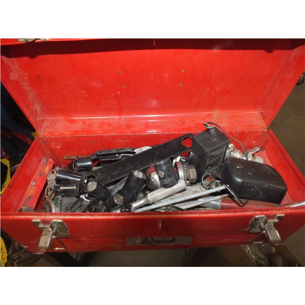 Red Tool Box w/ Contents