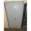Image 1 : 2 Door Metal Storage Cabinet