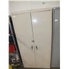 Image 1 : 2 Door Metal Storage Cabinet
