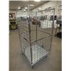 Image 1 : Stainless Steel Storage Cart On Wheels