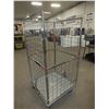 Image 1 : Stainless Steel Storage Cart On Wheels