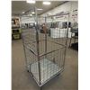 Image 1 : Stainless Steel Storage Cart On Wheels