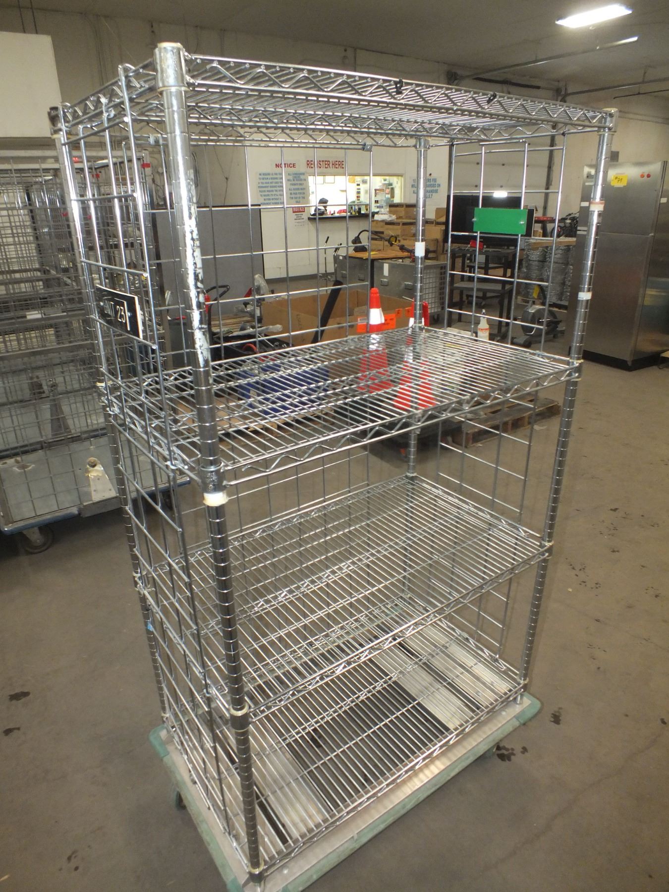 Ss Metro Racks Stainless Steel Metro Rack On Wheels