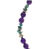 Image 6 : Navajo T & R Singer Amethyst Turquoise Necklace