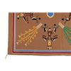 Image 4 : Ca. 1950 Navajo Thunder God Sand Painting Rug RARE
