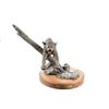 Image 1 : Roger Kruckenberg Original Bronze "In Pursuit"