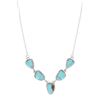 Image 8 : Navajo ARYAZ Sterling Silver Turquoise Jewelry Set