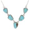 Image 9 : Navajo ARYAZ Sterling Silver Turquoise Jewelry Set