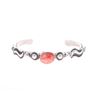 Image 2 : Navajo R. Begay Jr. Silver Spiny Oyster Bracelet