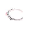 Image 8 : Navajo R. Begay Jr. Silver Spiny Oyster Bracelet