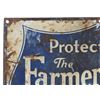 Image 2 : Farmers Guide Detective Service Metal Sign 1940s