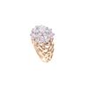 Image 4 : RARE 1950'S 2.77 cts. Cluster Diamond 14K Ring