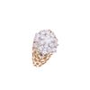 Image 5 : RARE 1950'S 2.77 cts. Cluster Diamond 14K Ring