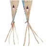 Image 2 : 19th C. Sioux Double Tab Pipe Bag - Fort Yates