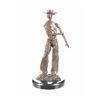 Image 1 : Dennis Harrington Bronze, "Cowboy Study" Signed