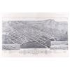 Image 2 : C. 1883 Helena, Montana J.J. Stoner Birds Eye Map