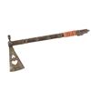 Image 2 : C. 1875 Double Batwing Copper Inlaid Pipe Tomahawk