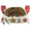 Image 2 : C. 1950- Santee Sioux Beaded Buffalo Horn Bonnet