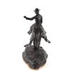 Image 3 : Owen D. Mort Jr. "Bronc Rider" Bronze Sculpture