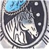 Image 4 : 3Navajo T & R Singer Sterling Silver Horse Pendant