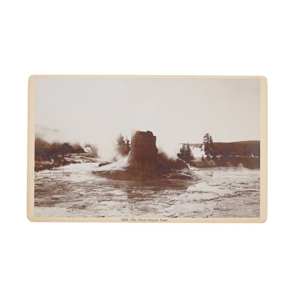 Frank Jay Haynes Yellowstone Silver Albumen Photo