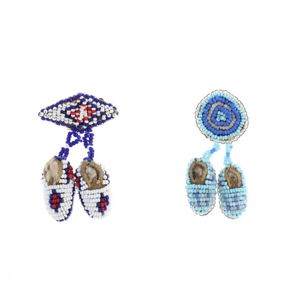 Ca. 1907- Duhamel Trading Post Sioux Beadwork