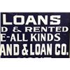 Image 9 : Original Westby Montana Farm Loan Sign Early 1900