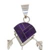 Image 12 : Navajo Ray Tracey Sugilite Earring & Necklace Set