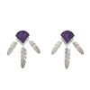 Image 2 : Navajo Ray Tracey Sugilite Earring & Necklace Set