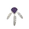 Image 3 : Navajo Ray Tracey Sugilite Earring & Necklace Set