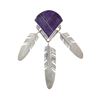 Image 6 : Navajo Ray Tracey Sugilite Earring & Necklace Set