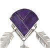 Image 7 : Navajo Ray Tracey Sugilite Earring & Necklace Set