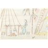 Image 11 : Ca. 1890-1940 Northern Sioux Ledger Drawings (2)