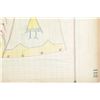 Image 15 : Ca. 1890-1940 Northern Sioux Ledger Drawings (2)