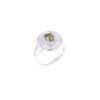 Image 1 : GIA  Color Change Alexandrite 18K Diamond Ring