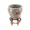 Image 1 : 19th C. Koi Fish Porcelain Party Pottery Planter