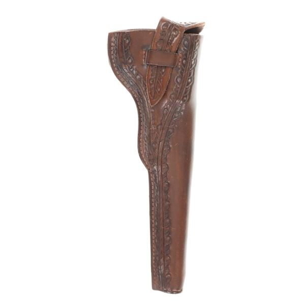 Hand Tooled & Carved Colt Navy Model 1851 Holster