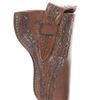 Image 3 : Hand Tooled & Carved Colt Navy Model 1851 Holster