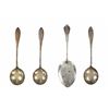 Image 1 : 1748-1864 British Marked Sterling Spoons (4)