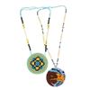 Image 1 : Paiute Modoc Beaded Medallion Necklaces (2)