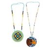 Image 2 : Paiute Modoc Beaded Medallion Necklaces (2)