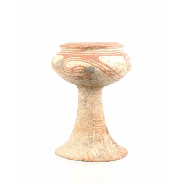 Ban Chiang Pedestal Vessel, circa 300BC - 300AD