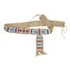 Image 1 : Northern Plains Beaded Hide Belt 20th C.