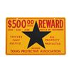 Image 1 : Texas Protective Association Reward Sign