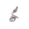 Image 4 : Sterling & 18k Gold Crafted Dragon Ring