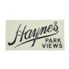 Image 1 : F. J. Haynes Original "Park Views" Metal Sign
